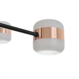 Люстра Brille світлодіодна в зал 90W WW BK/G (BL-952S/8) - мініатюра 4