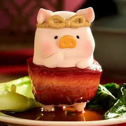 Колекційна фігурка 10/10 Toys Lulu The Piggy Серія Lu'S Table Series (Blind Box) 10_10 Art.Lulu1276 - мініатюра 5