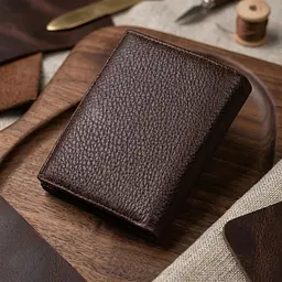 Компактне портмоне для чоловіків з натуральної зернистої шкіри Canpellini 21740 коричневе - мініатюра 4
