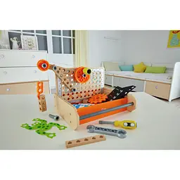 Конструктор Hape Junior Inventor Інструменти для експериментів 32 елементів (E3029) - мініатюра 6