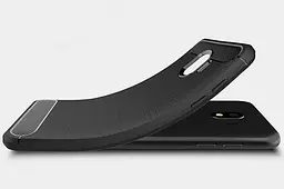 Чохол PRIMO Carbon Fiber Series для Samsung J4 2018 (SMJ400) Black - мініатюра 4