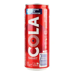 Напій безалкогольний Живчик Smart Cola сильногазований 0.33 л з/б (930627) - мініатюра 3