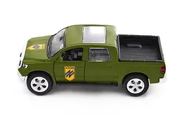 Іграшкова машинка позашляховик Toyota Tundra Шеврони Героїв Азов TechnoDrive KM6008 - мініатюра 2