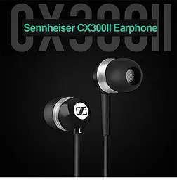 Навушники Sennheiser CX 300II з басами, 3,5 мм, музика, стереогарнітура HIFI для iPhone, Android - мініатюра 2
