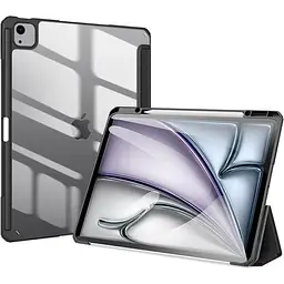 Чохол-книжка Dux Ducis Toby Series With Pencil Holder для Apple iPad Air 13` (2024-2026)/Pro 12.9` (2020-2022) Black [130630] - мініатюра 3