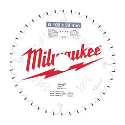 Диск пиляльний Milwaukee пиляльний PFTE 190х30х2,4мм, 40 зуб. (4932471314)