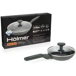 Сковорода Holmer з кришкою 20 см (FP-22720-SGMGL Modern) - мініатюра 7
