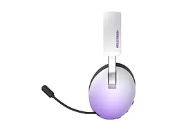Навушники з мікрофоном Hator Hellyberry HH30 PRO Wireless White/Violet (8721325992505) - мініатюра 2