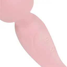 Вібратор Good Vibes Only Simi Double-Sided Wand Vibrator Soft Silicone Pink (SX3076) [152368] - мініатюра 6