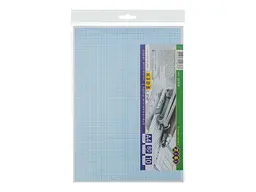 Папір міліметровий ZIBI А4, 80г/м2, блакитний (10арк.), KIDS Line