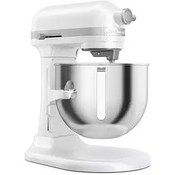 Планетарний міксер KitchenAid Heavy Duty з підйомною чашею 6.6 л білий (5KSM70JPXEWH) - мініатюра 3