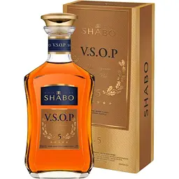 Бренді України Shabo V.S.O.P., 5 зірок, подарункова упаковка, 40%, 0,5 л