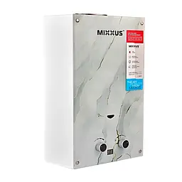 Газова колонка Mixxus GWH-0510 Basic Glass димохідна 10 л/хв (панель зі скла з малюнком) WH0026