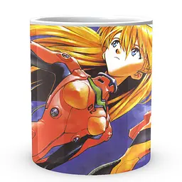 Кухоль GeekLand Evangelion Євангеліон Аска EVA 002.25 330 мл білий - мініатюра 2