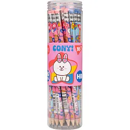 Набір олівців графітний Yes Line Friends Heroes 2 дизайни мікс 36 шт. (280644)