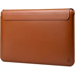 Чохол-кишеня WiWU Skin Pro II Leather Sleeve для MacBook Air 15` (2023-2025) Brown [159612] - мініатюра 2