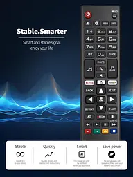 Пульт дистанційного керування AKB75095308 для LG Smart TV серій UJ UK LJ LK - мініатюра 2