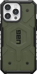 Оригінальний протиударний чохол UAG Pathfinder MagSafe для iPhone 15 Pro Max (6.7") Olive Drab 114301117272