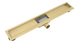 Душовий канал Rea Neox 90 см brushed gold REA-G4895 - мініатюра 5