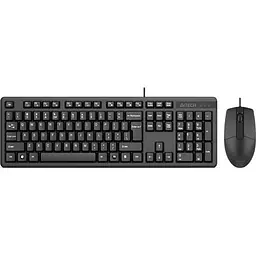 Комплект (Клавіатура та миша) A4Tech KK-3330 USB Black (KK-3330 Black)
