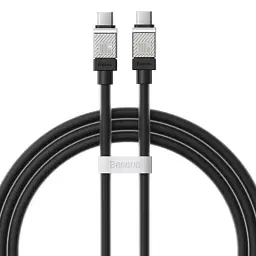 Кабель Baseus CoolPlay Series Fast Charging Cable Type-C to Type-C 100W 1m CAKW000201 Black