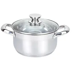 Каструля з кришкою Gusto Force GT-1107-18 18 см 2.6 л срібляста - мініатюра 5