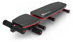 Лавка тренувальна Hop-Sport HS-1010 Pro універсальна для жиму та пресу - мініатюра 9