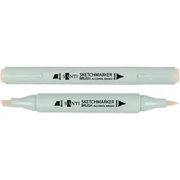 Набір спиртових маркерів Santi Brush SA-WG1 теплий сірий 1, 6 шт. (390939)