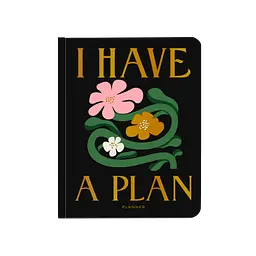 Блокнот для планування "I HAVE A PLAN" квіткова абстракція