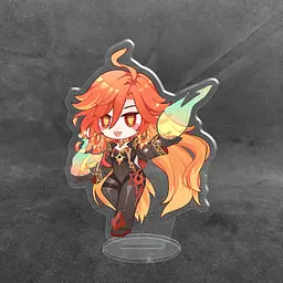 Акрилова колекційна фігурка Геншин Імпакт - Genshin Impact Chibi (Маувіка) 10 см - мініатюра 2