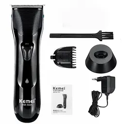 Машинка для стрижки волосся Kemei Km-5025 професійна акумуляторна - мініатюра 7