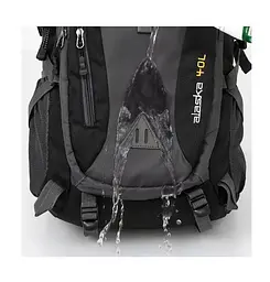 Рюкзак спортивний для ноутбука 17.4 Voltronic Alaska 40L 52x31x23cm Black - мініатюра 5
