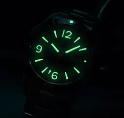 Наручний годинник чоловічий Carnival BlueMarine 10 Bar Сріблястий (3557) - мініатюра 8