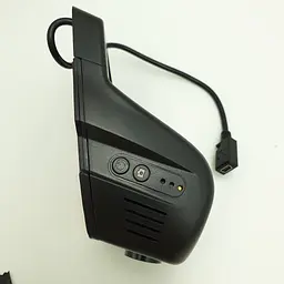 Відеореєстратор автомобільний WiFi авто реєстратор для прихованої установки під дзеркало заднього виду UKC D9 чорний - мініатюра 10