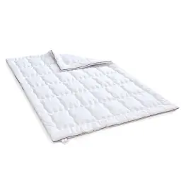 Набір MirSon шовковий №9527 Deluxe Hand Made Silk Kapok демі ковдра 200х220 см + 2 подушки білий (2200010805475) - мініатюра 2