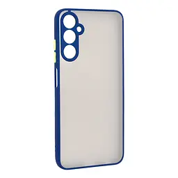 Чехол-накладка для Samsung Galaxy A15 5G (A156)/A15 4G (A155), Frosted Matte, синий, противоударный чехол с защитой всего корпуса, термополиуретан TPU + поликарбонат PC, ArmorStandart (ARM72516)