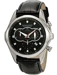 Годинник Romanson TL3207HMWH BK кварц. Chronograpaph