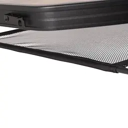 Складний стіл Bo-Camp Woodbine Oval 150x80 cm Black/Wood look (1404230), Коричневий - мініатюра 10