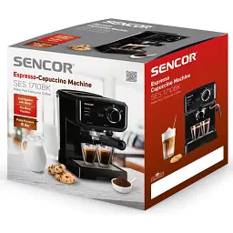 Кавоварка еспресо Sencor SES 1710BK - мініатюра 4