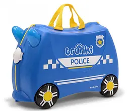 Дитяча валіза для подорожей Trunki Percy Police Car (0323-GB01-UKV) - мініатюра 3