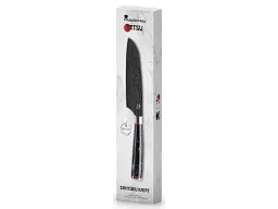 Японський ніж Santoku Bergner MasterPro Tetsu 12.5 см (BGMP-4129-MBK) - мініатюра 4