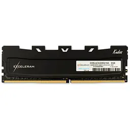 Модуль пам'яті для комп'ютера DDR4 8 ГБ 3200 МГц Kudos Black eXceleram (EKBLACK4083216A)