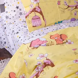 Простирадло MirSon Kids Time Бязь, 17-0524, Kitty - мініатюра 7