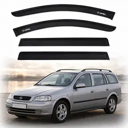 Дефлектори вікон для Opel Astra G 1998-2009 Caravan Скотч 3M Voron Glass