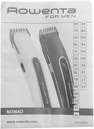Машинка для стрижки Rowenta Nomad Easy TN1400F1 біла (TN1400F1) - мініатюра 13