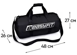 Спортивна сумка EasyFit ActivePack чорна (EF-8002-BK) - мініатюра 3