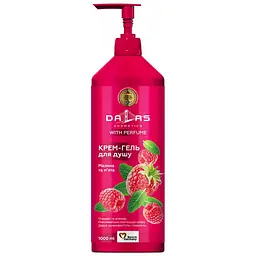 Гель для душу Dalas Cosmetics Малина та м'ята 1000 г (4260637722645)
