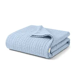 Плед-покривало Cosas Knitted Braid Cloud косичка 200х220 см (Blanket_19Cloud_KnittedBraid_200x220)