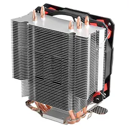 Кулер для процесора ID-Cooling SE-214 Red LED (SE-214) Б/в - мініатюра 3