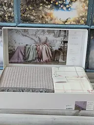 Постільна білизна з вафельним покривалом Pupilla Monica Lila Pupilla pbe0051430 - мініатюра 1